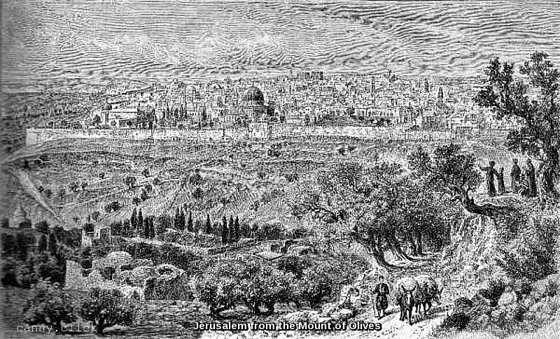 Jerusalem from the Mount of Olives